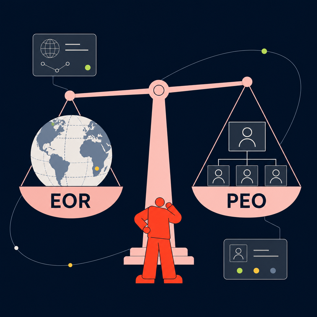 EOR vs PEO: Key Differences and Global Hiring Guide