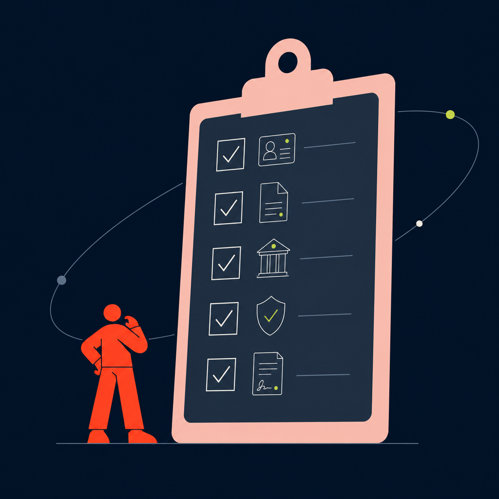 A conceptual illustration capturing the core idea of the section "Prerequisites: What you need before starting an IR35 assessment" within an article about what does ir35 mean — depict the idea, not the literal words.