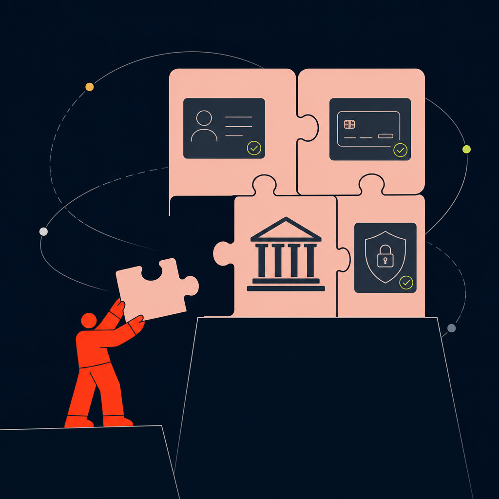 A conceptual illustration capturing the core idea of the section "Prerequisites: What you need before configuring your payment workflow" within an article about electronic payment — depict the idea, not the literal words.
